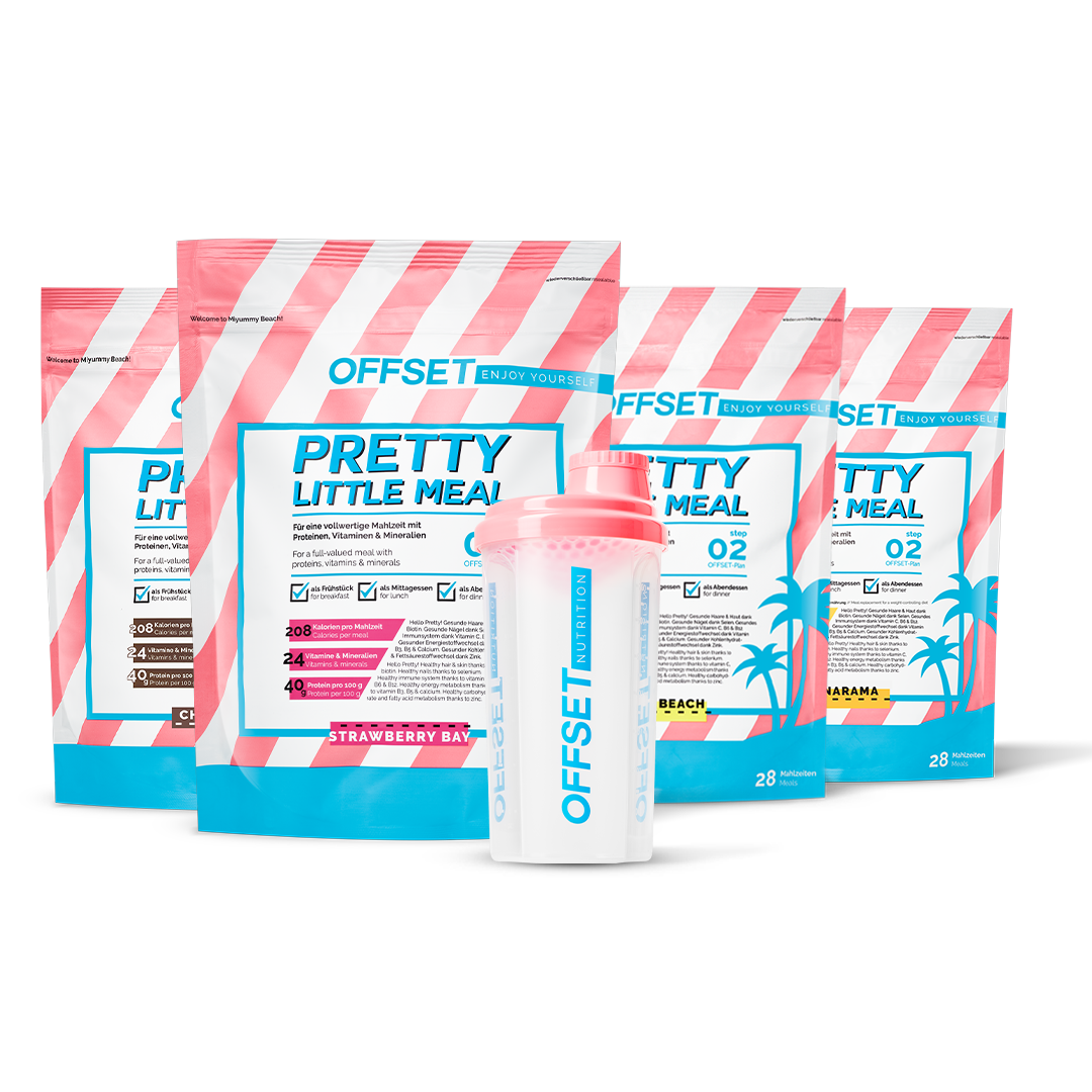 Pretty Little Meal Shake Set