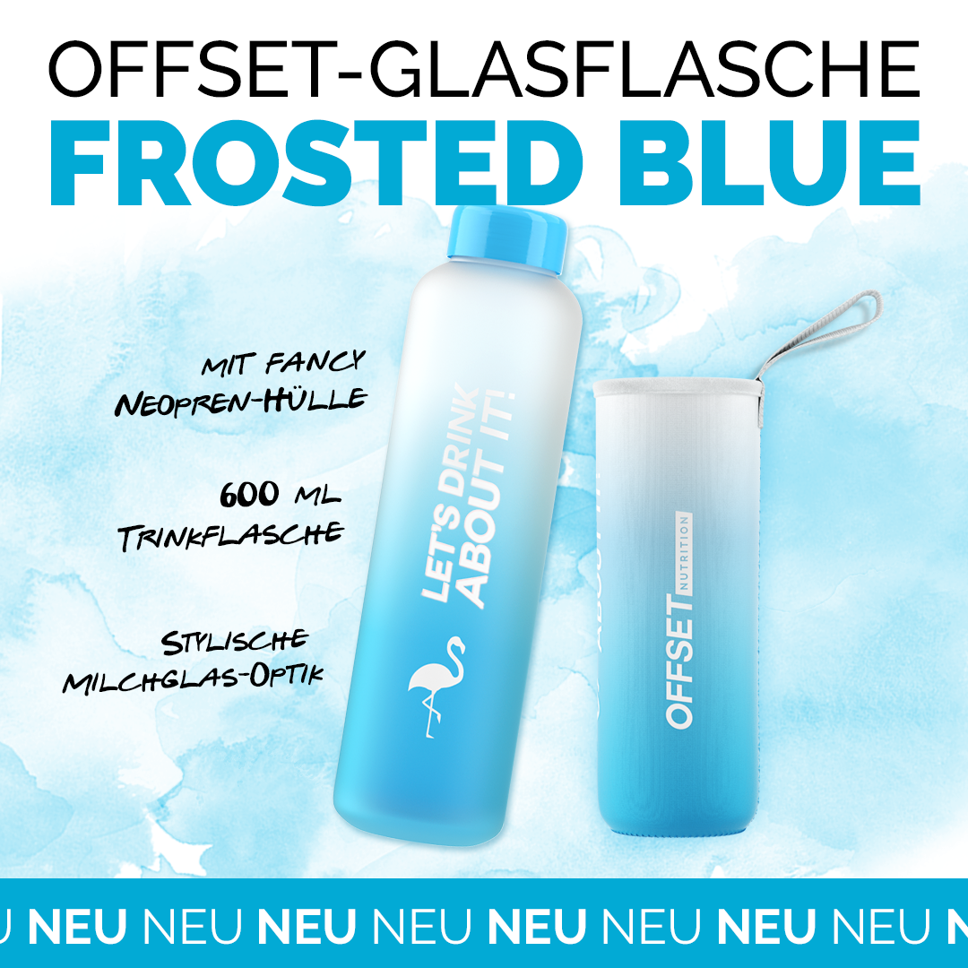 OFFSET-Glasflasche